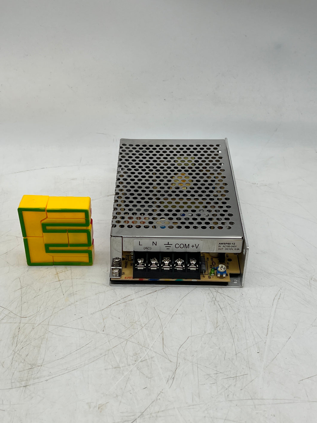 Triad Magnetics AWSP60-12 AC-DC Adj Power Supply Out: 12VDC 5.0A (Used)