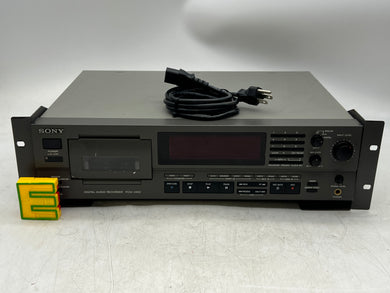 Sony PCM-2300 Digital Audio Recorder w/ Rack Mount Shelf, Power Cord (Used)