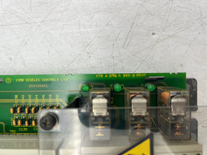 Alstom MVC3002-4001 MV3000 DELTA I/O Panel w/ Ribbon Cable (Used)