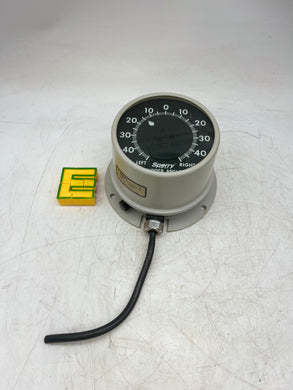 Sperry Marine 1886465-2 Rudder Angle Indicator (Not Tested-For Parts)