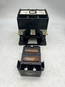 ABB EHDB360C-1L Drive Contactor, 120V Coil, 2NO/2NC, w/ Lugs (Used)