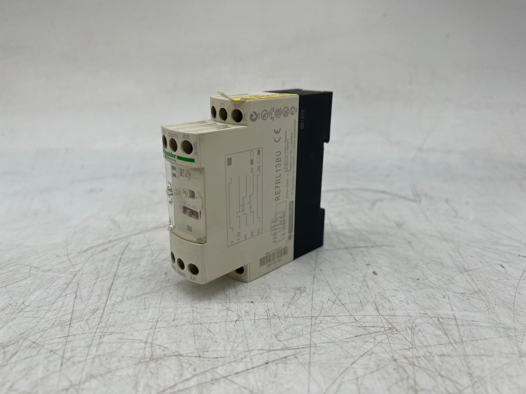 Schneider Electric RE7RL13BU Off-Delay Timing Relay w/ Control Contact (Used)