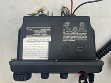Load image into Gallery viewer, iCom IC-M506 VHF Marine Radio w/ Front HM-205B Mic, Mount Bracket (Used)