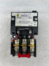Load image into Gallery viewer, Square D 8536SCG3V08 Size 1 Starter w/ 208V Coil (Used)
