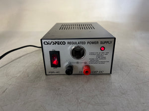 CSI / Speco PSR4C 12VDC Regulated Power Supply w/ Cigarette Lighter Adapter (Used)