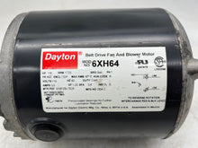 Load image into Gallery viewer, Dayton 6XH64 Belt Drive Fan And Blower Motor, 1/6 HP, 1725 RPM, 115 VAC (Used)