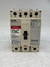 Load image into Gallery viewer, Eaton HFD3100L Circuit Breaker, 100A, 3P (Used)