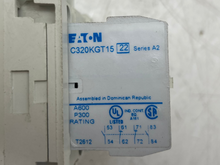 Load image into Gallery viewer, Eaton CN15DN3AB Size 1 Contactor w/ 120V Coil, C320KGT15 Aux (Used)