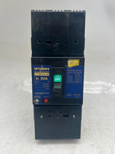 Load image into Gallery viewer, Mitsubishi NF100-SS No-Fuse Circuit Breaker, 3P 80A w/ Plug-In Block (Used)