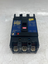 Load image into Gallery viewer, Mitsubishi NF100-SS No-Fuse Circuit Breaker, 3P 80A w/ Plug-In Block (Used)