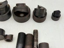 Load image into Gallery viewer, Greenlee Assorted Conduit Knockout Punch &amp; Die Set, 3/4”-2 1/2” *Lot of (18) pcs* (Used)