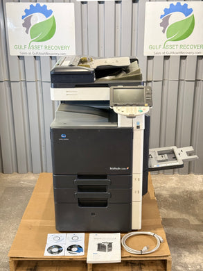 Konica Minolta Bizhub C220 Color Laser Copier w/ Manual, Drivers (Used-Needs New Drums)