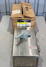 Load image into Gallery viewer, GE TE100CS Circuit Breaker Enclosure, Stainless Steel, 100A 600V (New)