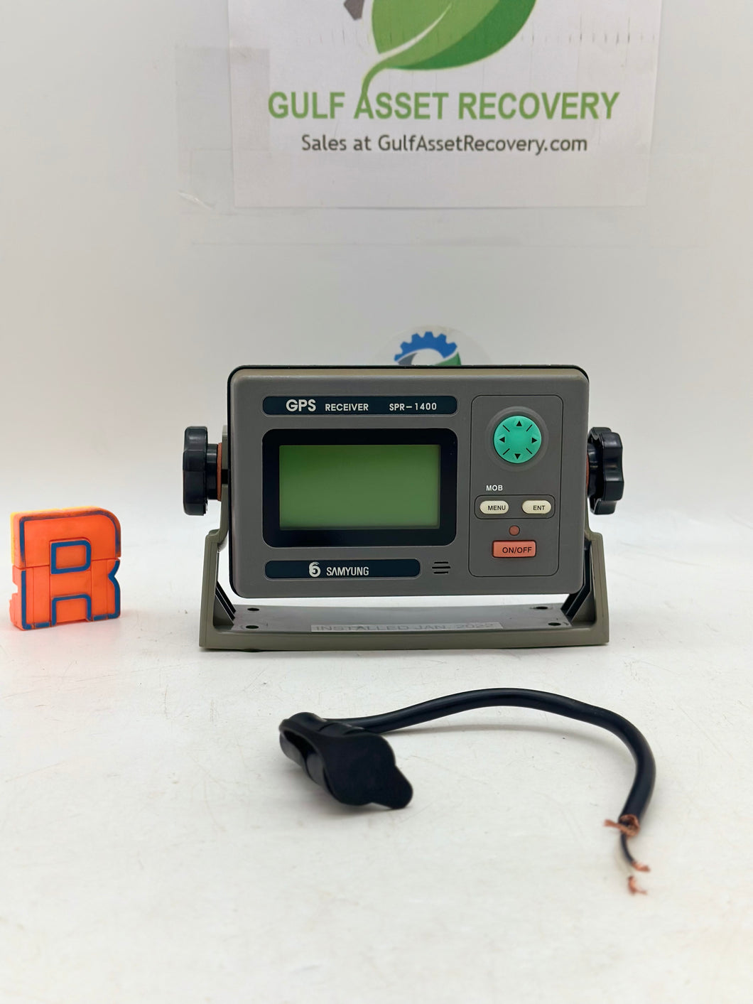 Samyung SPR-1400 GPS Receiver w/ Bracket, Pwr Cord (Used)