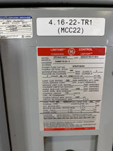 Load image into Gallery viewer, GE 0653X0198 CR194 2-High Vacuum Limitamp Motor Control Center, 1500KVA (Used)