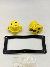 Load image into Gallery viewer, Pauluhn INX3022-125 Interior Receptacle (x2), 20A, 120VAC w/ Gasket for Housing (No Box)