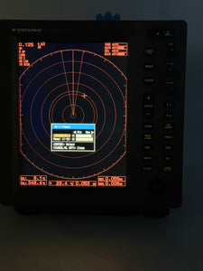 Furuno RDP-150 Marine Radar Display Unit, 12.1" Color, w/ Bracket, Cover, Pwr Cord (Used)