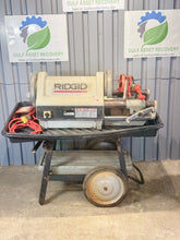 Load image into Gallery viewer, Ridgid 26092 1224 Threading Machine w/ Foot Switch, Wheel And Tray Stand, 120V (Used)