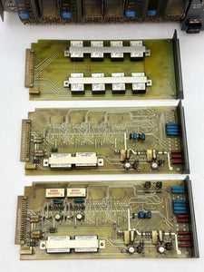 Foxboro 11-Slot Chassis w/ PSTR-A Power Supply, (7) Modules (Used)
