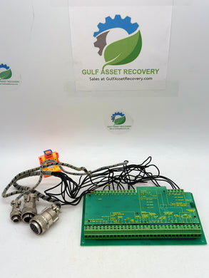 Heinzmann HE1013/D Control Board w/ Cables for Speed Governor Control Panel (Used)