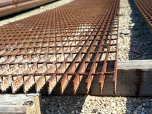 Load image into Gallery viewer, Grating 36&quot; x 20’ x 1-1/4&quot; Steel Bar Grating, Serrated (Used)