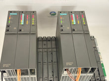 Load image into Gallery viewer, Siemens Simatic S7-400 PLC Rack w/ 6 Mod (x2) CPU412-5H, PS407-10A, CP443-1 (Used)