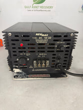 Load image into Gallery viewer, NewMar 400-0166-0 115-24-18CD Regulated Linear DC Power Supply, 24.5VDC 18A (Used)