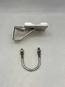 Rosemount 01166-8005-0001 HD Manifold Bracket w/ U-Bolt, 316 SST *Lot of (2)* (Used)