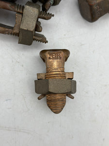 Burndy KS29 Copper Split Bolt Connector, 1str-250kcmil *Lot of (16)* (No Box)