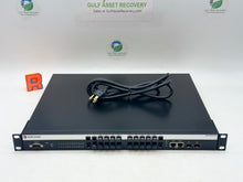 Load image into Gallery viewer, Foxboro Invensys P0973JN Enterasys A4H124-24FX 24-Port Fiber Switch w/ Pwr Cord (Used)