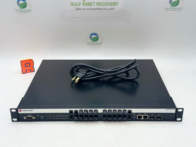 Foxboro Invensys P0973JN Enterasys A4H124-24FX 24-Port Fiber Switch w/ Pwr Cord (Used)