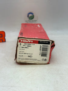 Hilti 286031 KB3 304SS 1" x 9" Kwik Bolt 3 Wedge Anchor *Box of (5)* (Open Box)