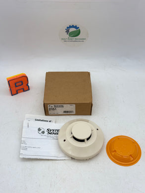 System Sensor 2151 Detector Head (New)