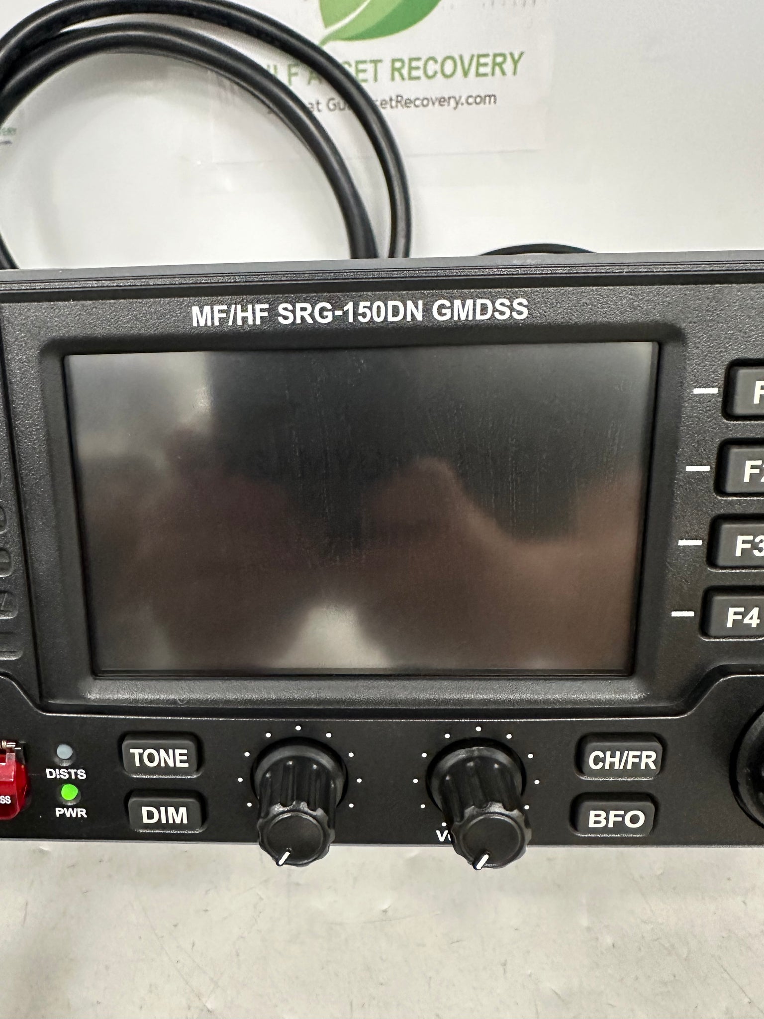 Samyung SRG-150DN MF/HF GMDSS Receiver w/ Bracket, Pwr Cord