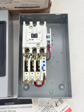 Load image into Gallery viewer, Eaton ECN0511EAA Size 1 Starter w/ 208V Coil, Encl w/ Reset PB (Open Box)