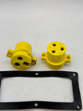 Load image into Gallery viewer, Pauluhn INX3022-125 Interior Receptacle (x2), 20A, 120VAC w/ Gasket for Housing (No Box)
