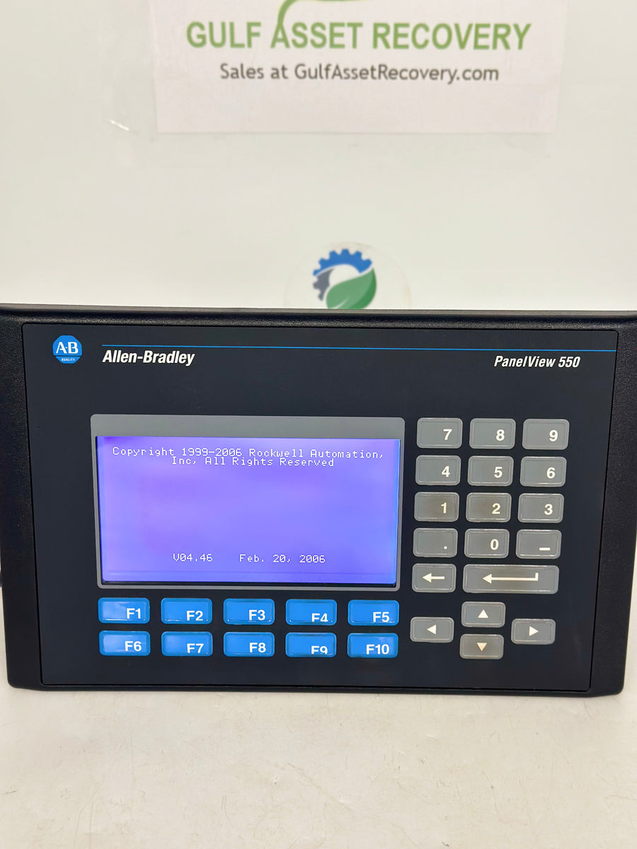 Allen-Bradley 2711-K5A20 Ser. H PanelView 550 Display Monitor (Used ...