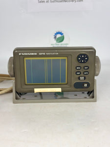 Furuno GP-30 GPS Navigator Display Unit w/ Bracket, Pwr Cord (For Parts)