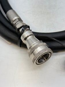 Parker 451TC-16 Tough Cover 16’L Hose, 1” HNV-SS316-16-16C-NPT-V Quick Coupling x 1” FJIC (Used)