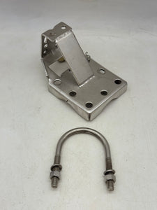 Rosemount 01166-8005-0001 HD Manifold Bracket w/ U-Bolt, 316 SST *Lot of (2)* (Used)