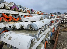 Load image into Gallery viewer, Matrix Drill Riser Buoyancy Module, Floatation For Many Re-uses, 14&#39;/16&#39; L x 54&quot; OD x 20&quot; ID (Used)
