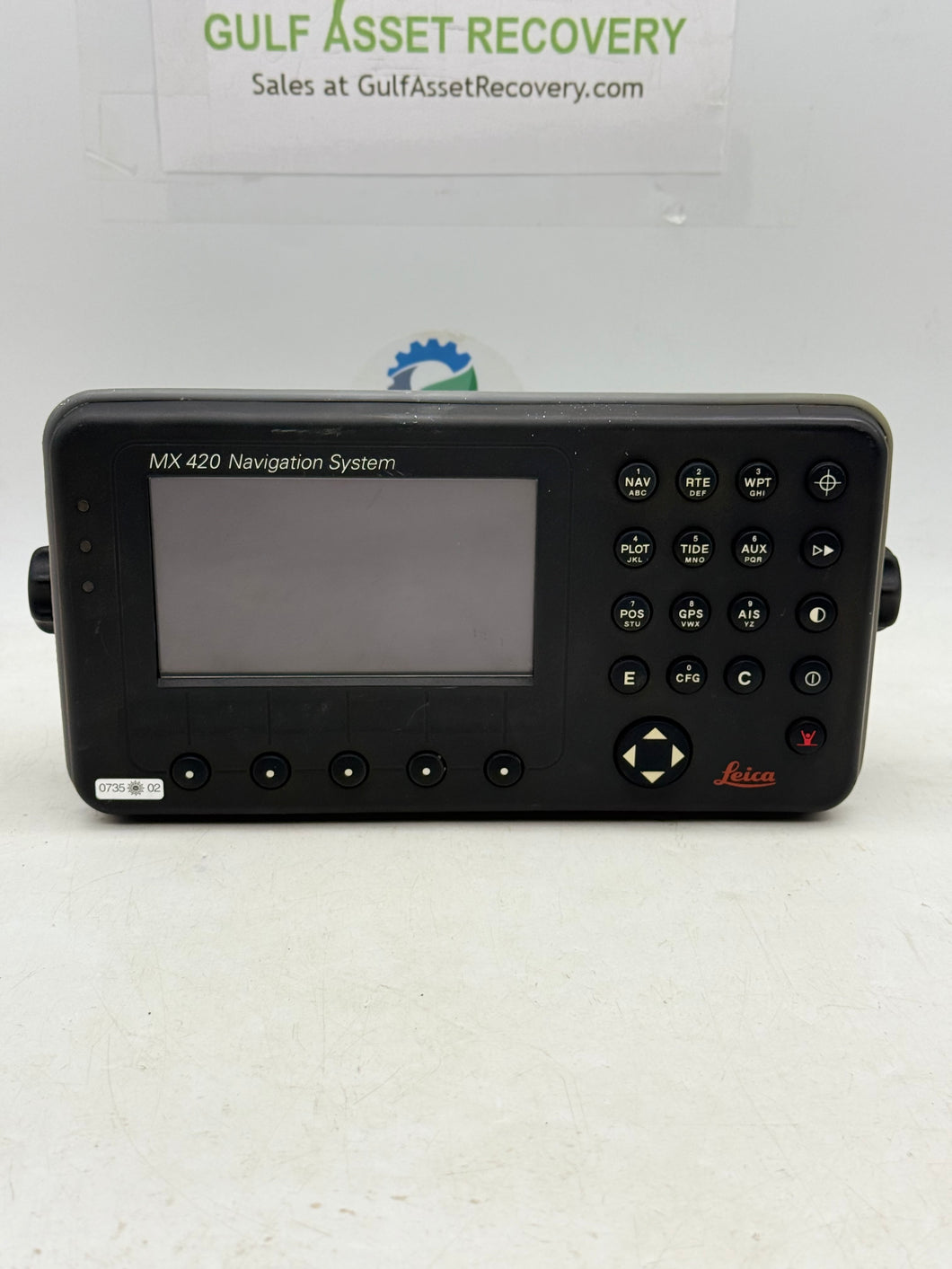 Simrad Leica MX-Marine MX420/2 Navigation System Display w/ Mounting Bracket (Used)