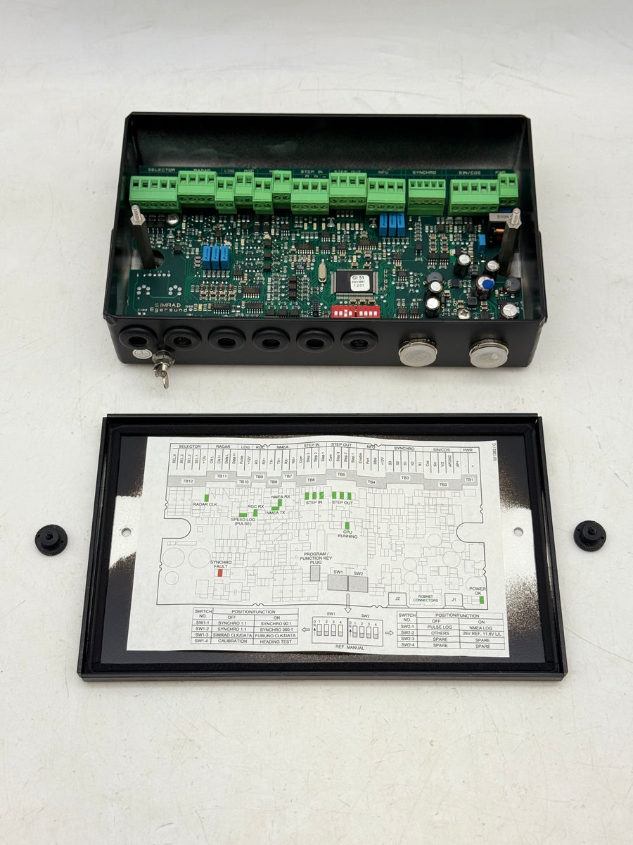 Simrad 20213773 GI51 Gyro Interface Unit (Used) – Gulf Asset Recovery