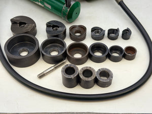 Greenlee 7306SB SlugBuster 1/2”-2” Knockout Punch and Driver Kit (Used)