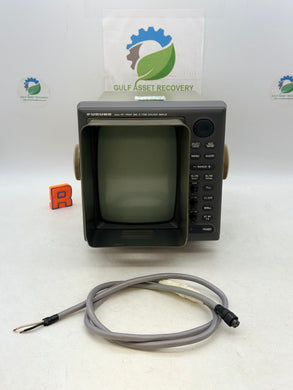 Furuno RDP-118 1942 MARK-2 Marine Radar Display, 10” CRT w/ Brkt, Shield, Pwr Cord (Used)
