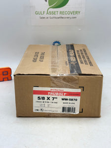 ITW Red Head WW-5870 5/8" x 7" Trubolt Wedge Anchor, 304SS *Box of (30)* (New)