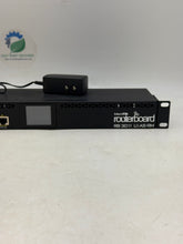 Load image into Gallery viewer, MikroTik RB3011UiAS-RM 10-Port Gigabit Routerboard, 1U w/ Pwr Adapter (Used)