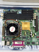 Load image into Gallery viewer, DFI-ITOX GCB60-BX-G ATX Motherboard w/ 256MB RAM, Shield, Celeron (Used)