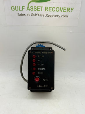 Aqualarm 20260 ASM Indicator Panel, Single, 5 Alarms w/ 70210 Enclosure (Used)