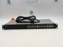 Load image into Gallery viewer, Cisco SF300-24P 24-Port 10/100 PoE Managed Switch w/ Pwr Cord (Used)